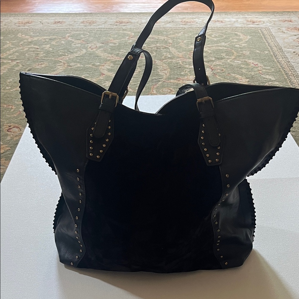 DV by Dolce Vita Black Studded Tote